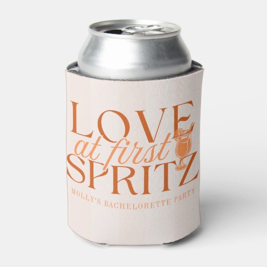 Love at First Spritz Bachelorette 缶クーラー (缶正面)