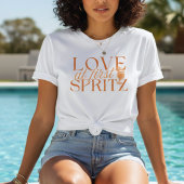 Love at First Spritz Bachelorette Tシャツ
