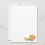 Love At First Spritz Bridal Shower 招待状 (裏面)