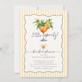 Love at First Spritz Bridal Shower Invitation 招待状 (正面)