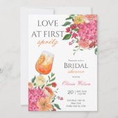 Love at First Spritz Bridal Shower Invitation 招待状 (正面)