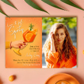 Love at First Spritz Bridal Shower Invitation 招待状