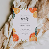 Love at First Spritz Bridal Shower Invitation 招待状