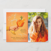 Love at First Spritz Bridal Shower Invitation 招待状 (正面)