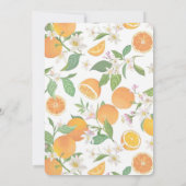 Love at First Spritz Bridal Shower Invitation 招待状 (裏面)