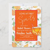 Love at First Spritz Bridal Shower Invitation 招待状 (正面)