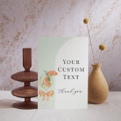 Love At First Spritz Custom Bridal Shower Sign カード