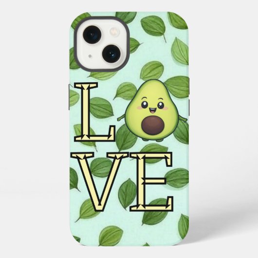 Love Avocado iPhoneケース (裏面)