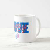 Love Baby Minimal mug コーヒーマグカップ (正面右)