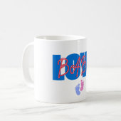 Love Baby Minimal mug コーヒーマグカップ (正面左)