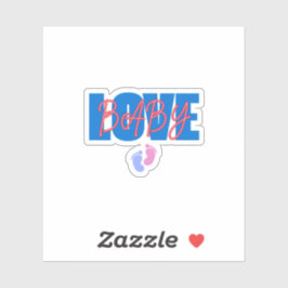 Love Baby Minimal Sticker シール