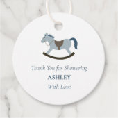 Love Baby Showerで彼女を紹介してくれてありがとう フェイバータグ (正面)