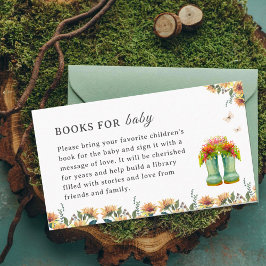 Love Baby Showerで成長するベビー エンクロージャーカード