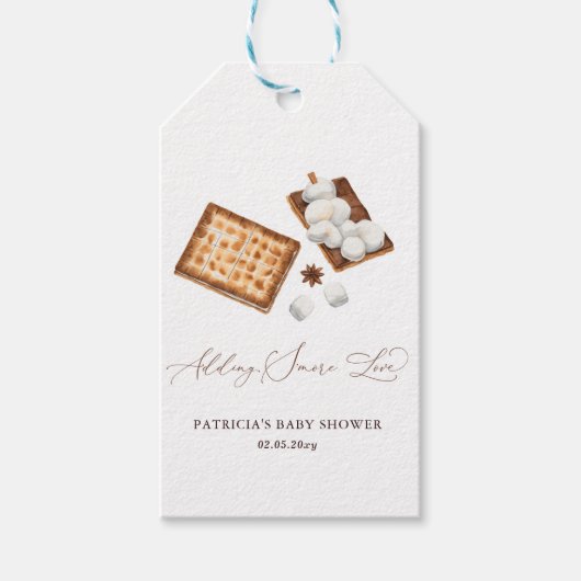 Love Baby Showerを男女兼用追加 ギフトタグ (正面)