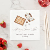 Love Baby Showerを男女兼用追加 スタンダードランチョンナプキン (インサイチュ)