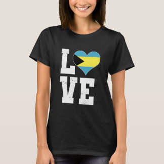Love Bahamas Bahamian Vacation Dress Tシャツ