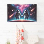 Love Bannerの宇宙飛行士 横断幕 (インサイチュ)