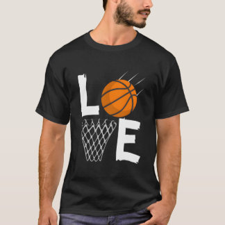 Love Basketball Bball For Tシャツ