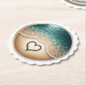 Love Beach ペーパーコースター (アングル)