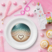 Love Beach ペーパープレート (パーティー)