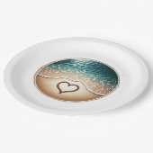 Love Beach ペーパープレート (アングル)