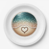 Love Beach ペーパープレート (正面)