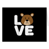LOVE Bears Shirt  Bear Lover Shirt  Cool Bear (正面横)