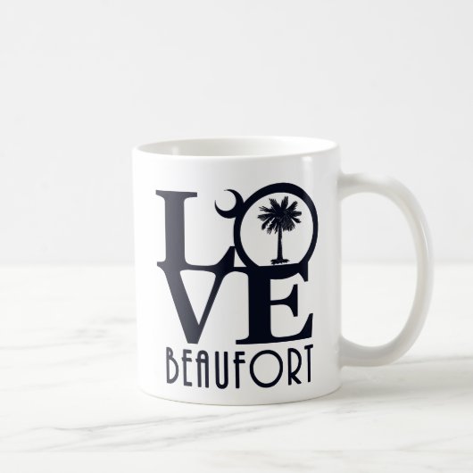 LOVE Beaufort SC 11oz コーヒーマグカップ (右)