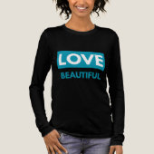 Love beautiful トライブレンドＴシャツ (正面)