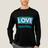 Love beautiful トライブレンドＴシャツ (正面)