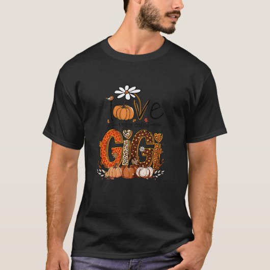 Love being called gigis Grandma gigi Halloween Tシャツ (正面)