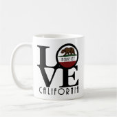 LOVE Berkeley California 11oz コーヒーマグカップ (左)