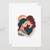 love between women 招待状 (正面/裏面)