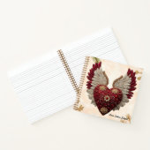 "Love Beyond Limits" ノートブック (内部)