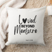 Love beyond measure Eph 3:19 クッション (ブランケット)