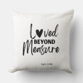 Love beyond measure Eph 3:19 クッション (正面)
