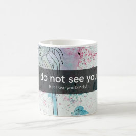 Love Beyond Sight:フローラインスピレーション コーヒーマグカップ