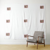 Love Beyond Time - Skeleton Enbrace Art タペストリー (インサイチュ(横))