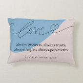 Love Bible Verse アクセントクッション (裏面)