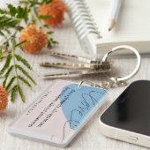 Love Bible Verse キーホルダー (正面右)