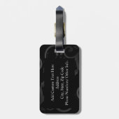 Love Bible Verse(Black/Red) ラゲッジタグ (裏面縦)