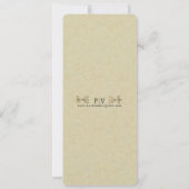 Love Bird – 白い鳩結婚の 招待状 (裏面)