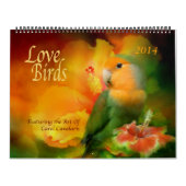 Love Bird Artカレンダー2014 カレンダー (カバー)