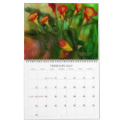 Love Birds Art Calendar 2012 カレンダー (2月 2027)