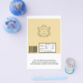 Love Birds Brown/Tan's 結婚 Candy Wrapper チラシ (シングル)