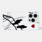 Love Birds Iphone Case iPhoneケース (裏面横)