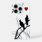 Love Birds Iphone Case iPhoneケース (裏面)