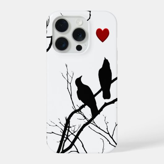 Love Birds Iphone Case iPhoneケース (裏面)