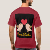 Love Birds Men's Tシャツ (裏面)