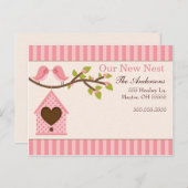 Love Birds Movingのお知らせ 案内ポストカード (正面/裏面)